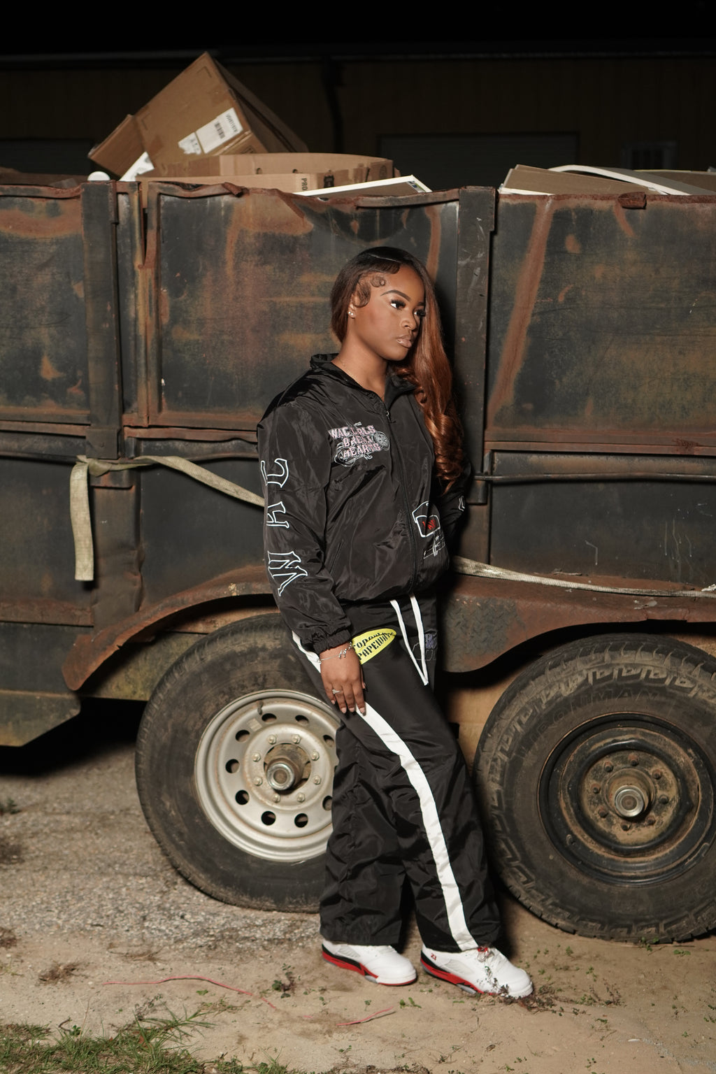 22 Racer Windbreaker Girls Set