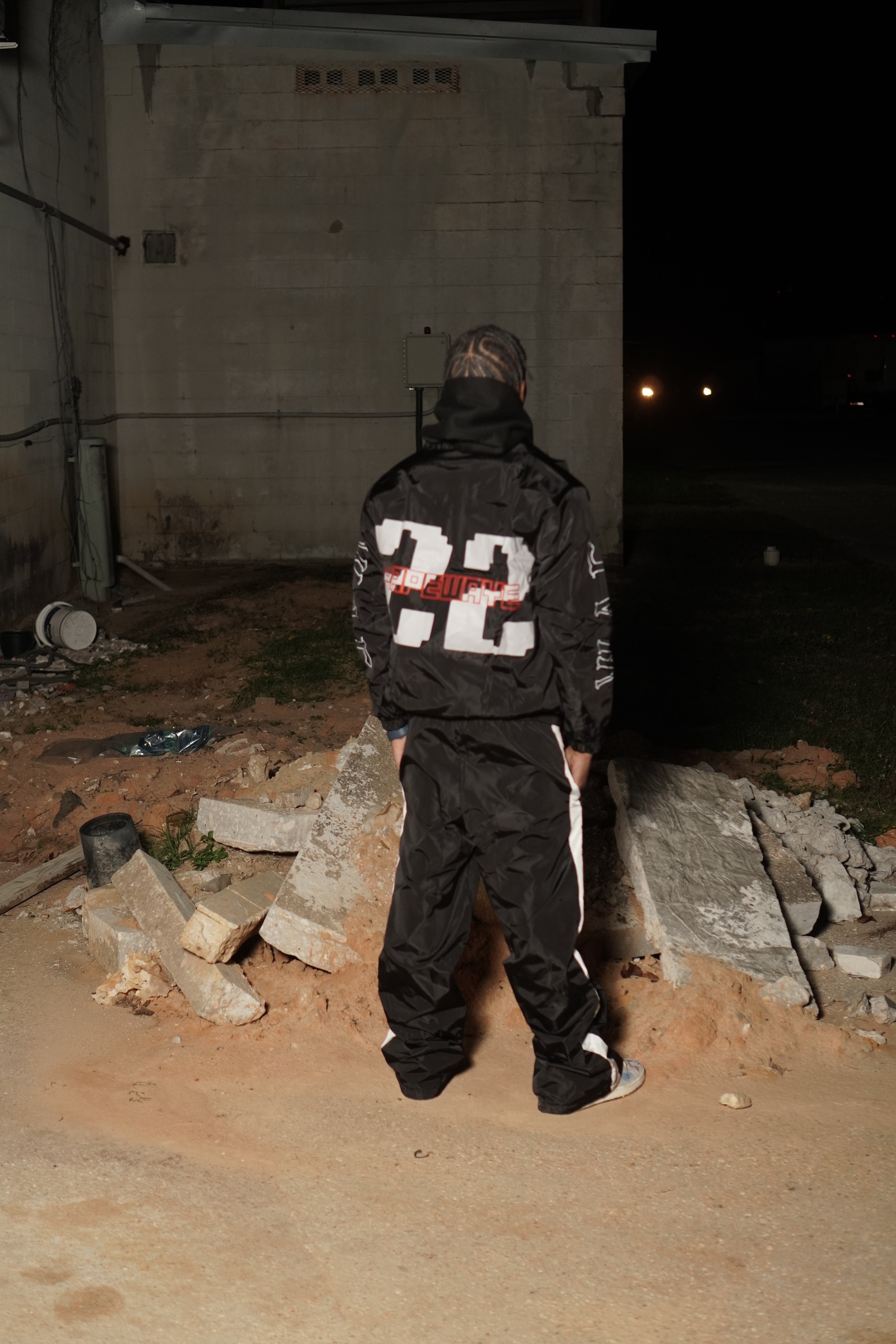 Racer 22 Windbreaker Set Blue