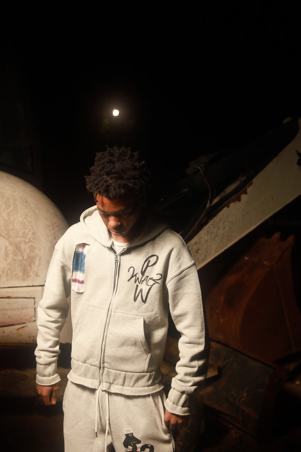 Gray Wack Junkie SweatSuit 💊🧪